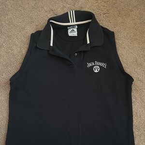 Adidas Jack Daniel's Black Polo Shirt